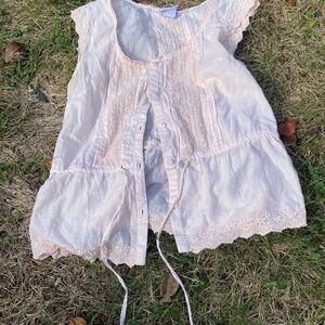 H&M pink sleeveless shirt